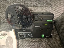 KEYSTONE 2500 ZOOM Super 8 8mm Speed Reel-to-Reel Movie Film Projector *Untested