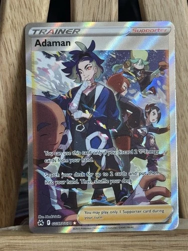 Adaman GG57/GG70 Pokemon TCG Trainer Crown Zenith Galarian Gallery NEAR MINT NM