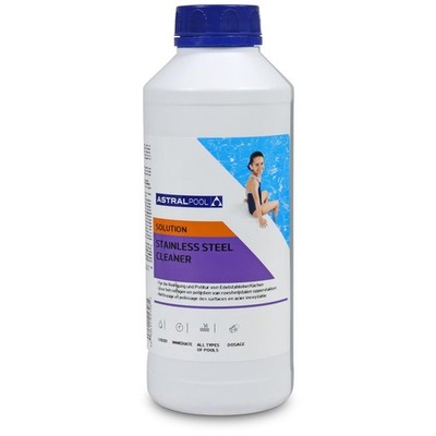 Edelstahlreiniger 1 L von ASTRAL Pool Pflege von Leitern + Zubehör aus Edelstahl