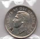 1949 Canada $1 King George VI Silver Coin MS-64 ICCS Graded