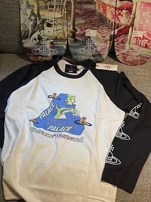 トップス PALACE x Vivienne Westwood Raglan Buy Palace x Vivienne Westwood Raglan Long-Sleeve 'White/Pink