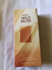 Women Cologne WILD MUSK by Coty Cologne Spray 1.5oz
