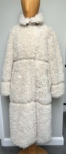 Badgley Mischka Brand Timma Faux Fur Lux Coat New Rrp £270