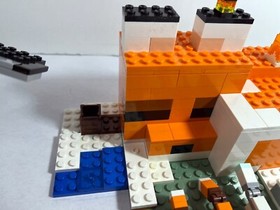 LEGO Minecraft LOT: Fox Lodge 21178 + Ender Dragon 21117 + Chicken Coop 21140