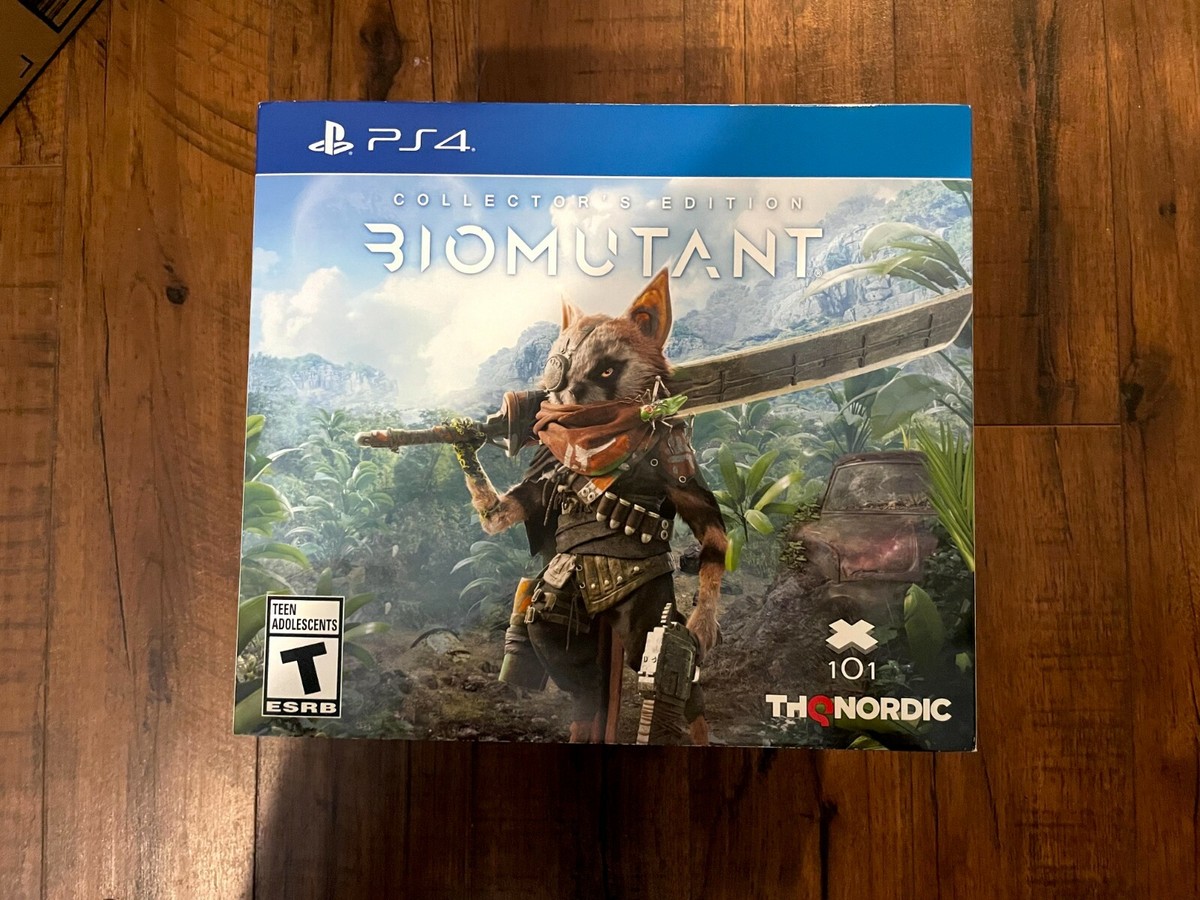 SOLD OUT BRAND NEW Biomutant Collector's Edition PlayStation