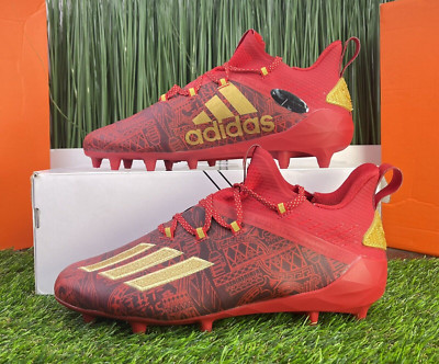 Adidas Adizero Young King NBY Reign Red Mens Football Cleats EF8607 Size 9.5