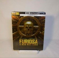 Furiosa: A Mad Max Saga w. Steelbook V1 4K UHD Blu-ray, Region Free NEW