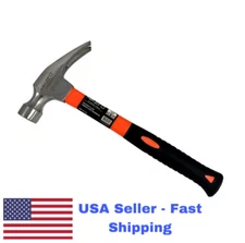16 Oz, 20 Oz. 13" Ripping Claw Hammer With Fiberglass Handle. NIKATTO USA STOCK