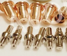 PT25/40/60 size 1.1 tips 5pcs, electrode 5pcs  IPT60/40 Plasma cut consumables