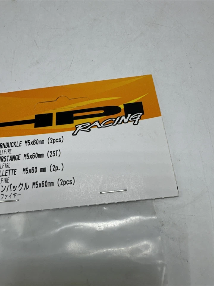 HPI Racing #93627 Turnbuckle M5 x 60mm Hellfire New In Package - Image 3 of 4