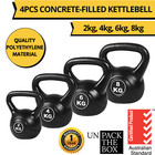 Kettlebell Set 20kg Weight Home Gym Fitness Exercise Weights Home Gym 4PCS