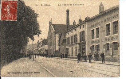 (S-50852) FRANCE - 88 - EPINAL POSTCARD REGISTER FACTORY STEAM FACTORY PRINT