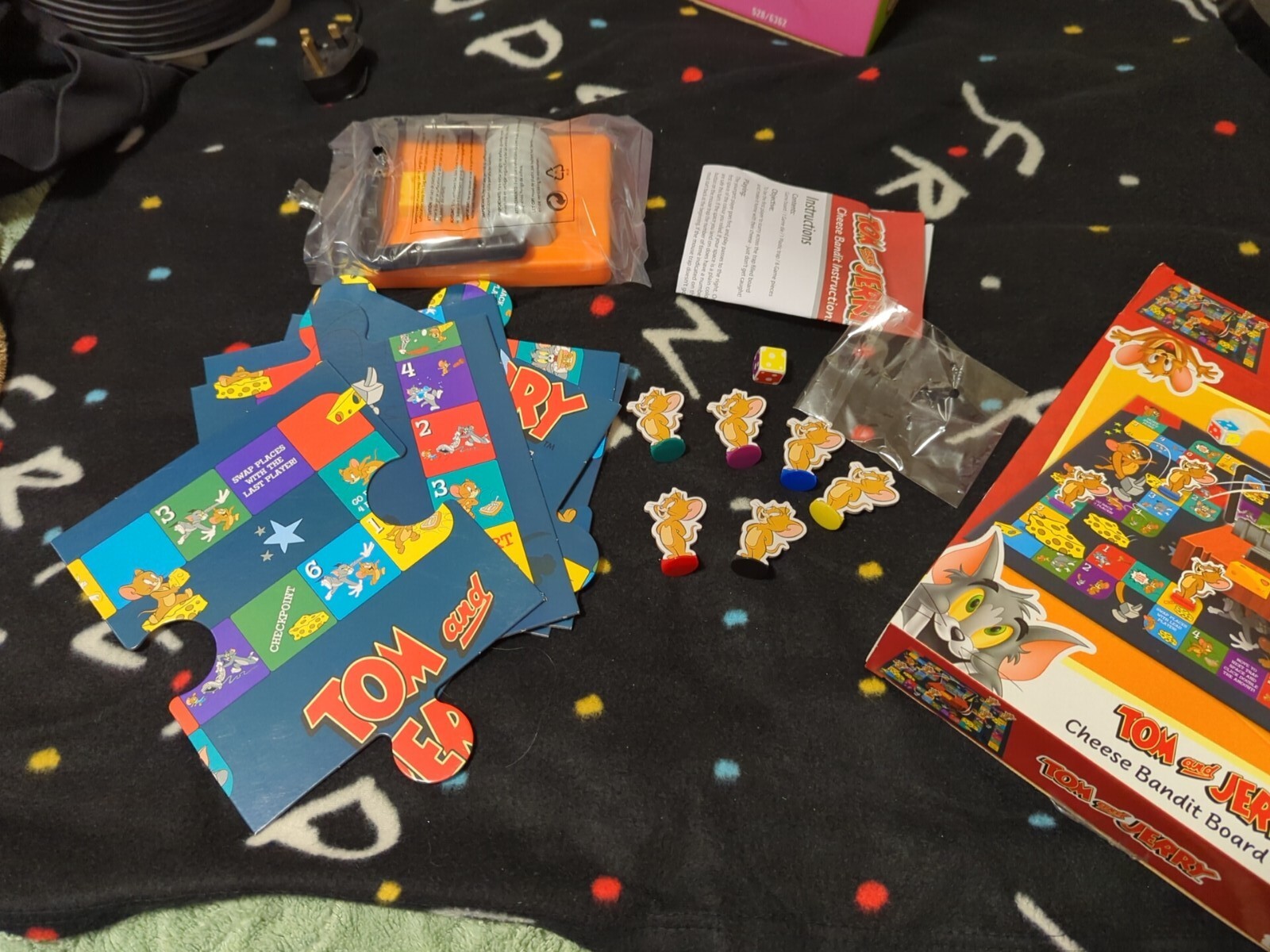 Tom and Jerry Cheese Bandit Board Game eBay