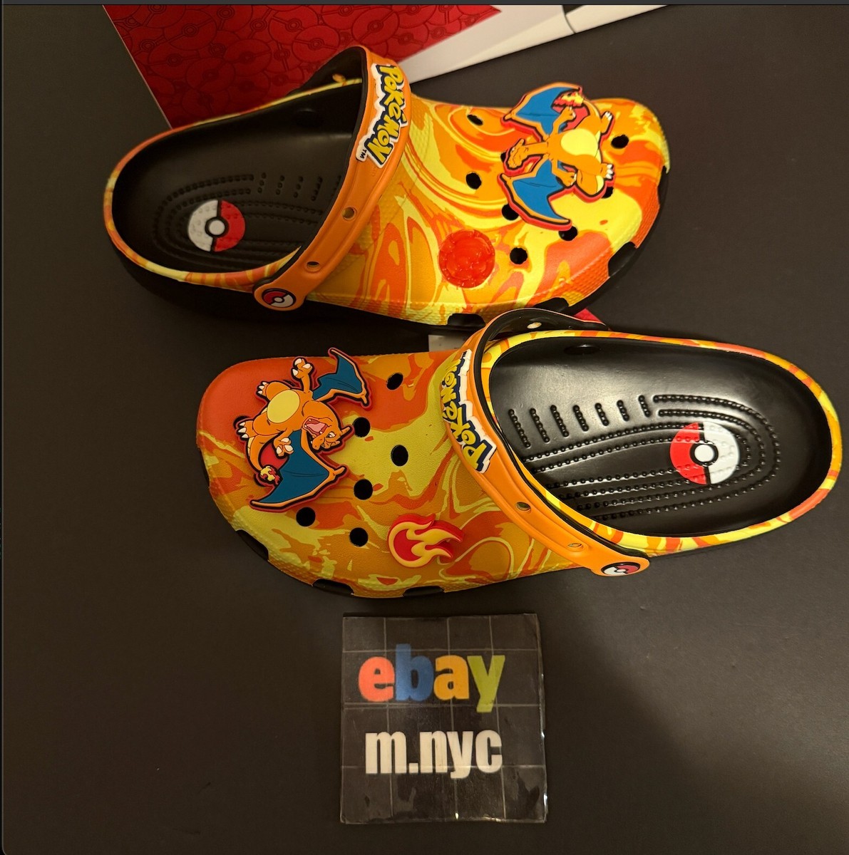 NEW Crocs x Pokemon 'Charizard' Classic clog Men's 210242