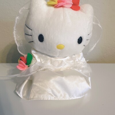 Hello Kitty Wedding Gown Mcdonalds 1999 Sanrio Plush Toy