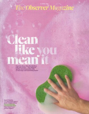 Observer Magazine: Shirley Manson, Huey Morgan, Nigel Slater, Fashion 21.4.24