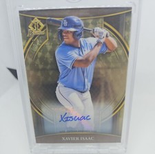 2023 Bowman Chrome Invicta Auto XAVIER ISAAC  Superfractor 1/1 RC Rookie Rays