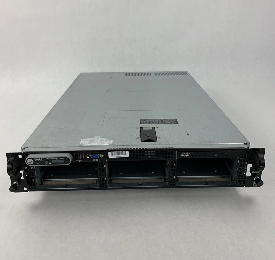 Dell PowerEdge 2970 2x Opteron 2386 2.5 GHz 32 GB RAM No OS No HDD - Image 2 of 4