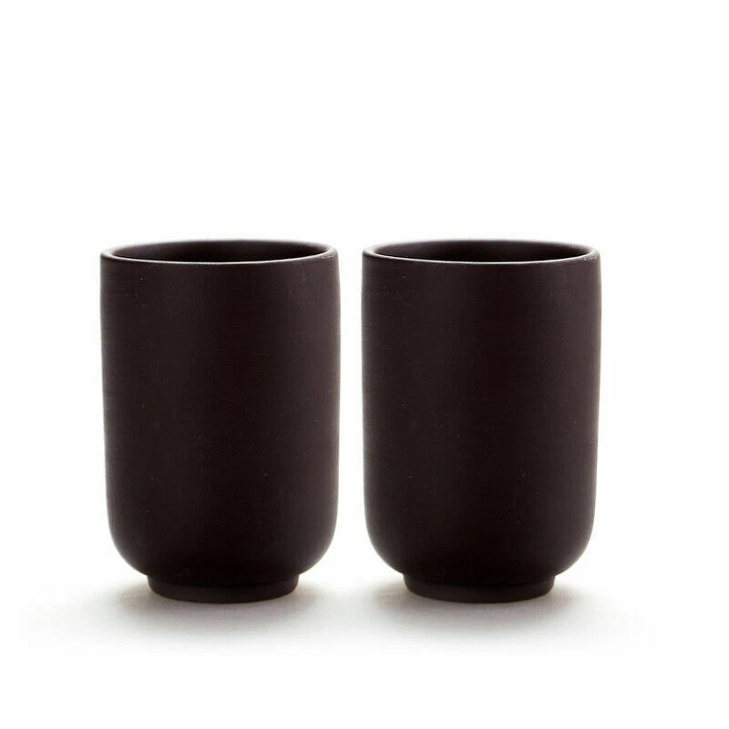 Taza pequeña de té de kungfu chino de 20 ml de arcilla púrpura marcada 6 piezas*0,6 oz Foto 2 de 4