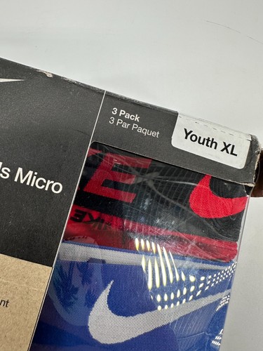 Pack Of 3 Nike Boxer Brief Underwear Multicolor Boys Size XL Dri-Fit Essentials - Picture 4 of 8