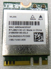 Genuine N33GX Dell Inspiron 3511 3510 3515 Wifi Bluetooth Card 0N33GX
