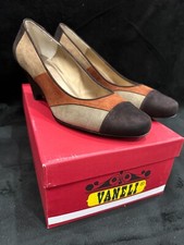NEW Vintage Italian Vaneli Adonia Leather 4 Color HEEL FREE SHIPPING