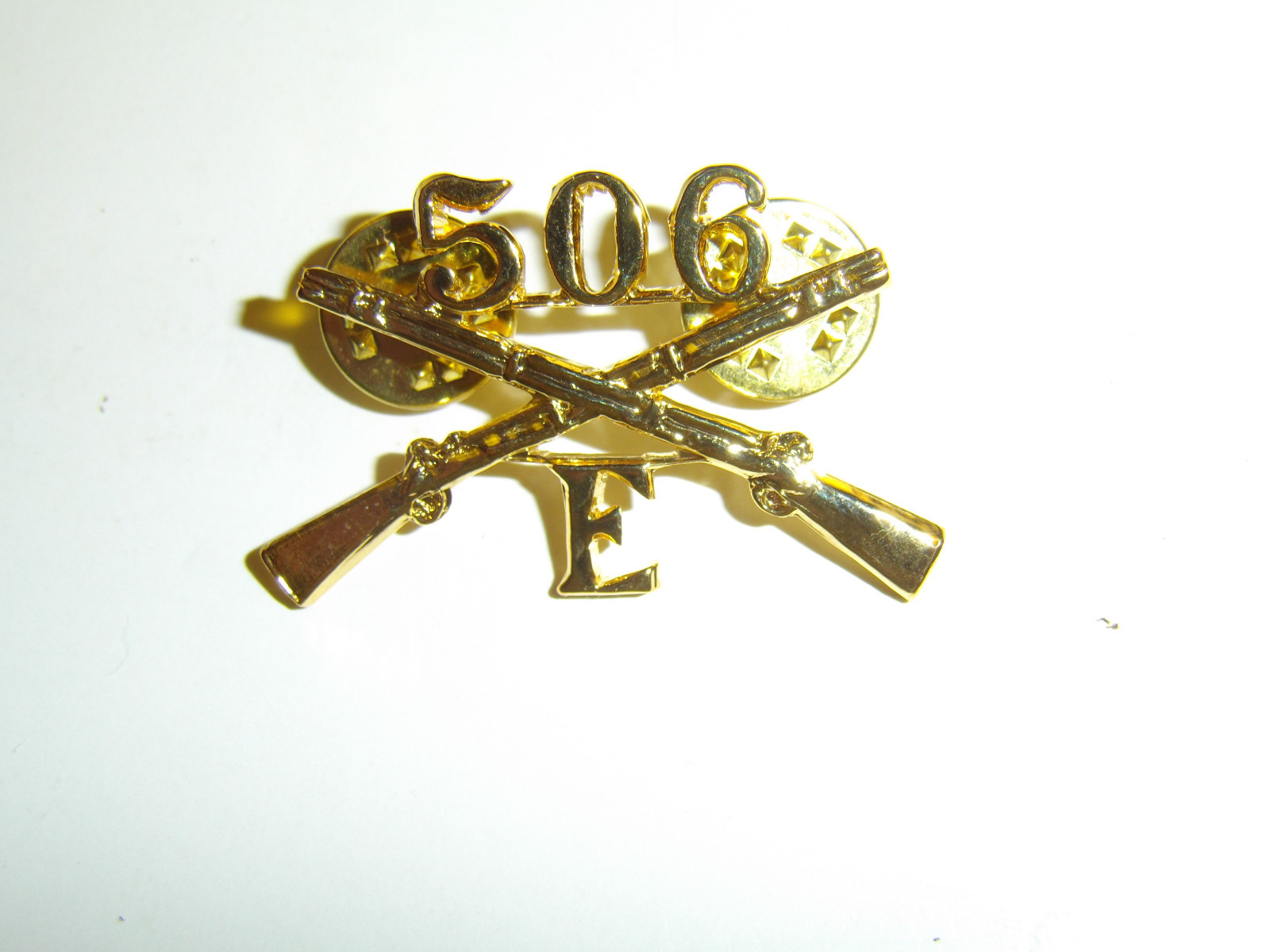 b0051s WW2 US Army Airborne Parachute Infantry PIR 506 E Co crossed