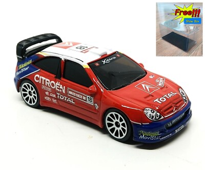 Majorette Citroen Xsara WRC no.18 Small Number - Wheels 10SW