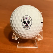 Vice Pro Plus "Dia de Los Muertos" Unique Skull Design Logo Golf Ball