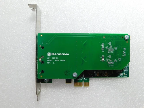 Sangoma A102 SINGLE PORT T1 A101e PCIe AFT Base & Echo Cancellation