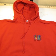 VINTAGE CRAZY SHIRTS HAWAII LAS VEGAS SKI SKIS HOODIE HOODED SWEATSHIRT Mens M