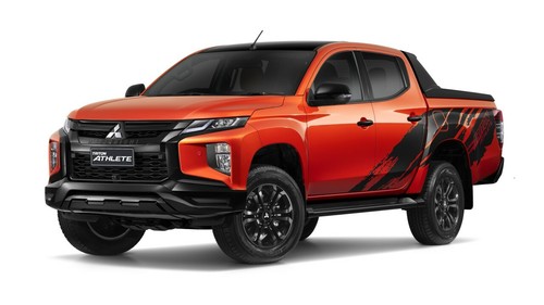 Mitsubishi Pajero Triton 2017-20 Black Handle Cap Athlete Series For Rear Door - Picture 4 of 4