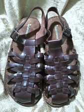 NWOB WOMENS IPANA BAILEY STYLE LEATHER SANDAL SHOES SZ 8M