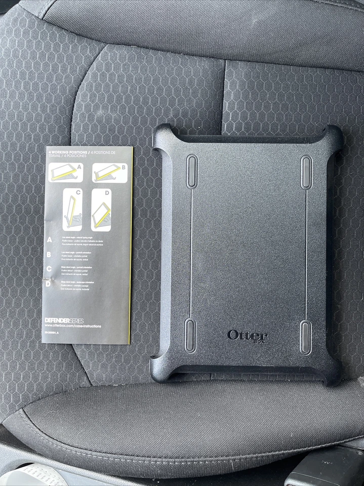 Otterbox Defender For iPad 2/3/4 Replacement Hard OUTER Case with Stand BLACK - Image 2 of 2
