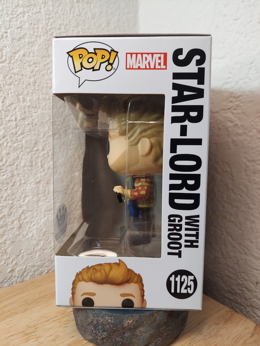 Funko POP! Marvel: Star-Lord w/ Groot (Funko) #1125