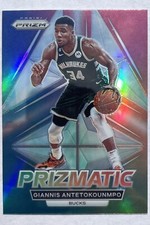 Giannis Antetokounmpo 2022 Panini Prizm Prizmatic Silver Prizm #5