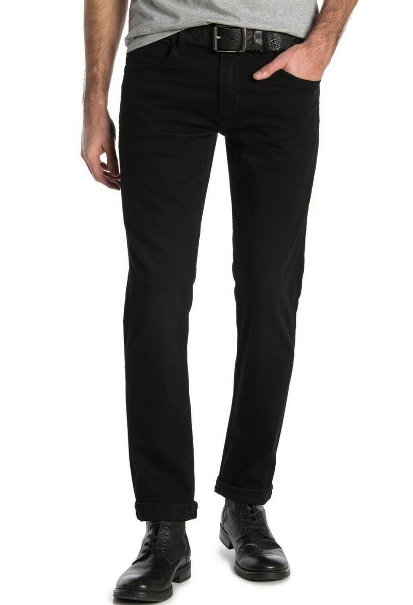 $198 NWT HUDSON Sz32 BLAKE SLIM STRAIGHT STRETCH JEANS CURVE