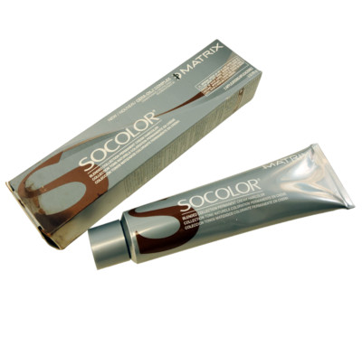 New Matrix SoColor 6AG Light Brown Ash Gold 3oz Tube Permanent Cream Haircolor
