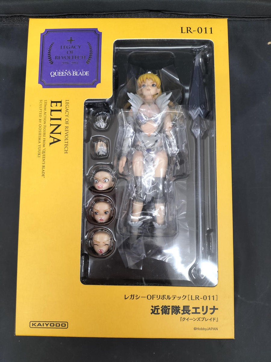 Kaiyodo Revoltech Queens Blade Elina Figure from Japan | eBay