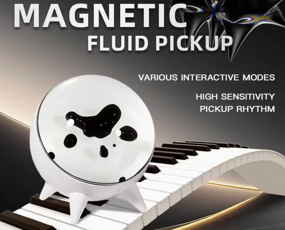 FREKVENS Ferrofluid Music Visualizer Light Sound Reactive Sphere White - Image 2 of 4