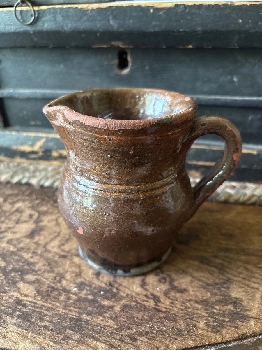 レッドウェア　陶器　抽象文　アメリカ　骨董　古道具 Antique Redware for sale | eBay