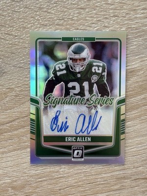 2024 Donruss Optic Eric Allen Signature Series Holo Auto #SSH-EAN Eagles
