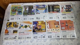 Lot of 21 Nintendo Wii Games Bundle Mixed Titles Untested Sold As-Is