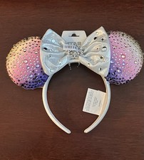 NWT BaubleBar Padm  Amidala Minnie Ears Headband Star Wars Disney Adult.