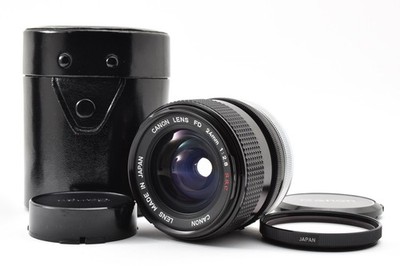 [Top MINT] Canon FD 24mm f2.8 s.s.c. Wide Angle MF Lens From JAPAN