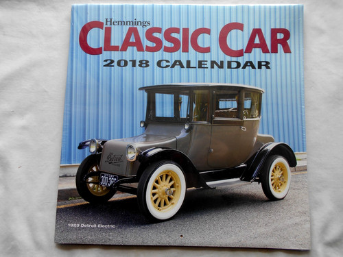 HEMMINGS CLASSIC CAR 2018 CALENDAR (WALL CALENDAR) 12 X 12