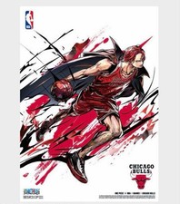 ONE PIECE NBA Mini Poster B4 Shanks Used, Excellent Condition, Rare