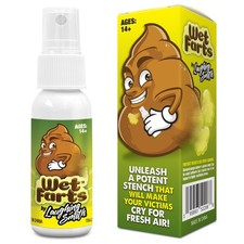 Laughing Smith - Wet Farts - Potent Stink Spray - Extra Strong Modern, Brown