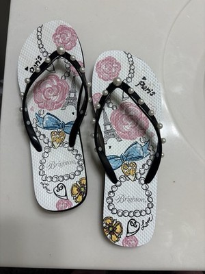 Brighton womens sandal Thong Flip Flop Sandle size 10 EXCELLENT