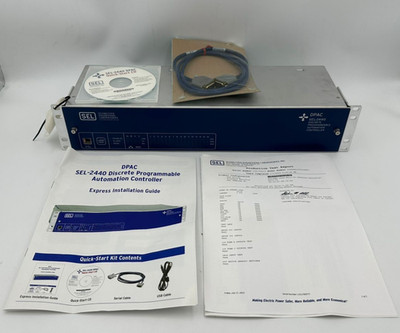 SEL-2440 DPAC Discrete Programmable Automation Controller